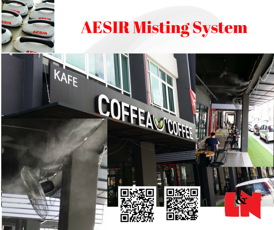 Commercial Misting System seller & installer at Malaysia L&N